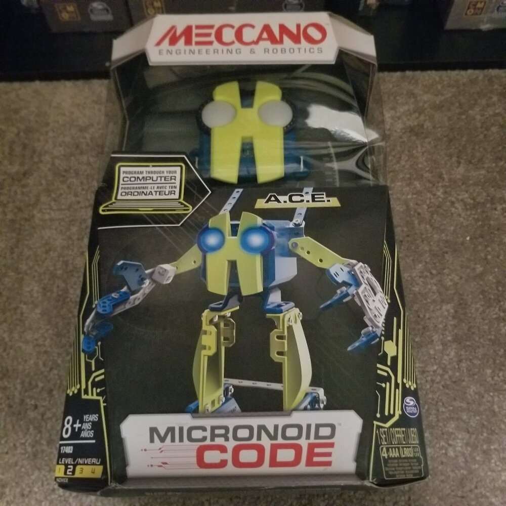 Meccano Engineering & Robotics Micronoid Code A.C.E.